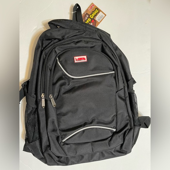Leadming laptop backpack (Black)16” High Quality!New with tag!Size:16”Hx12”Wx5”D